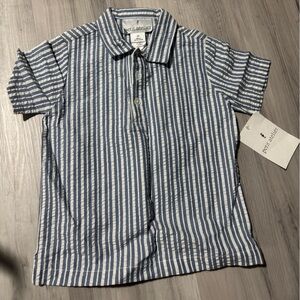 Blue Striped Men's Shirt